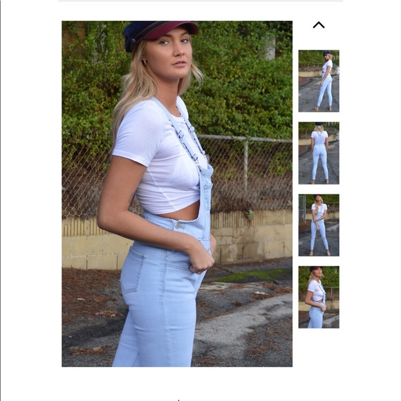 LAST 1️⃣ Got it bad Slit Knee Overall - Picture 4 of 6